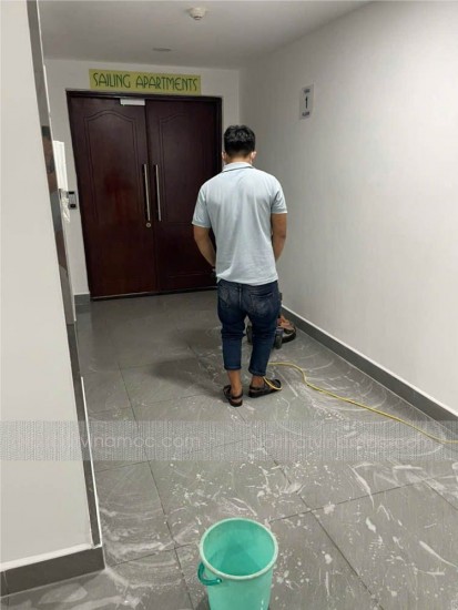 Dự án cải tạo hành lang tòa nhà VP CC1