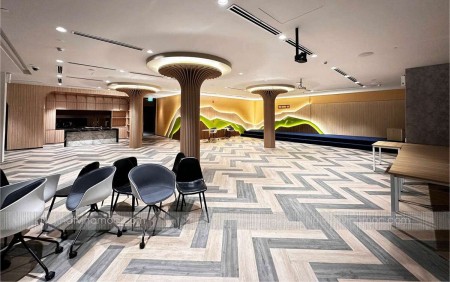 Thi công nội thất tòa nhà văn phòng Quận 3