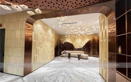 Dự án thi công nội thất sảnh Tòa nhà 69 Đồng khởi